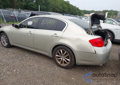 2007 Infiniti G35X from USA, damaged, VIN JNKBV61F27M822459